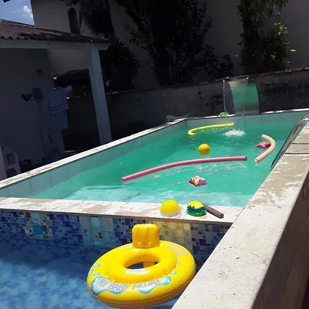 Casa De Praia Com Duas Piscinas E Garagem Bertioga Exterior foto